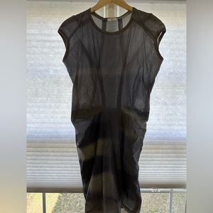 Gunex dress blue/grey ombré size small